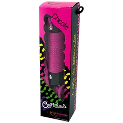 CHICOTE 20 CORDAS COR PINK – CÓD 5889