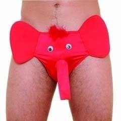 CUECA SEXY ELEFANTE COR VERMELHO - CÓD 6121