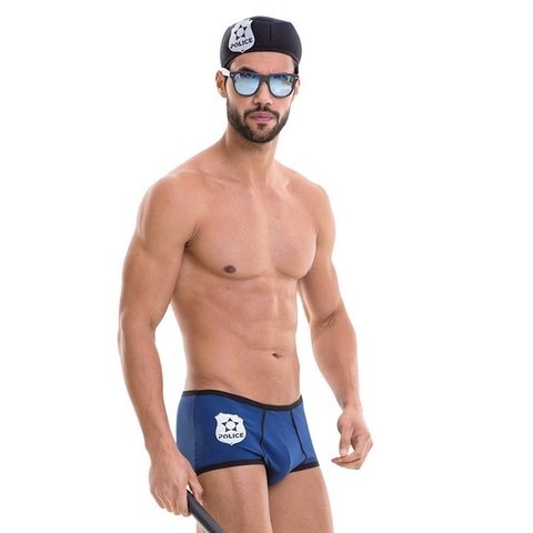 FANTASIA MASCULINA POLICIAL - CÓD 6260