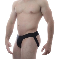 JOCK CIRRE COM ENCHIMENTO FRONTAL COR PRETA – CÓD 7987