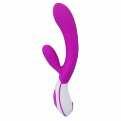 PRETTY LOVE COLBY 21X3,5CM VIBRADOR RECARREGÁVEL ESTIMULADOR DE PONTO G E CLÍTORIS COM 12 MODOS DE VIBRAÇÃO - CÓD 2495