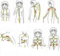 CORDA TORCIDA SHIBARI 10M COR ROXA - CÓD 5502