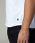 Remera Curve Blanco / Con Logo Bordado - tienda online