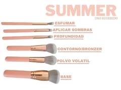 Set de Brochas de Maquillaje Summer - comprar online