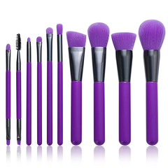 Set de Brochas de Maquillaje Neon Violeta