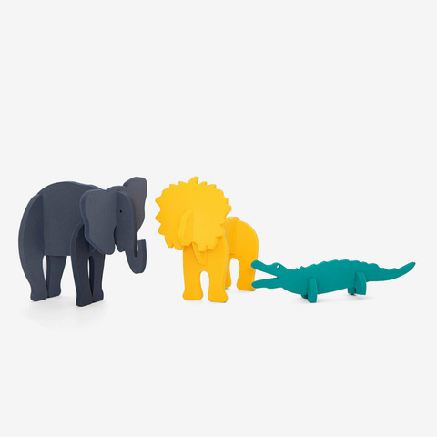 Animales 3D - Jungle set