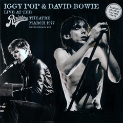 Iggy Pop with David Bowie - Live At The Rainbow Theatre, March 1977 (VINILO LP ROSA)