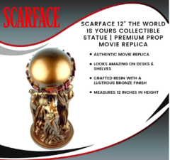 Scarface The World Is Yours estatua (figura Mezco toyz) - X El Cambio Records