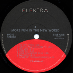 X - More Fun In The New World (VINILO LP) en internet