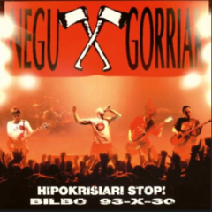 Negu Gorriak - Hipokrisiari stop! (VINILO LP)