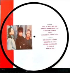 Soda Stereo - Cancion Animal PICTURE DISC (VINILO) en internet