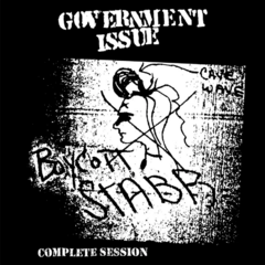 Government Issue - Boycott Stabb Complete Session LP (VINILO LP)