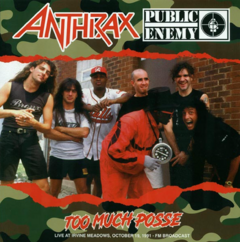 ANTHRAX + PUBLIC ENEMY - Too much posse: live (VINILO LP)