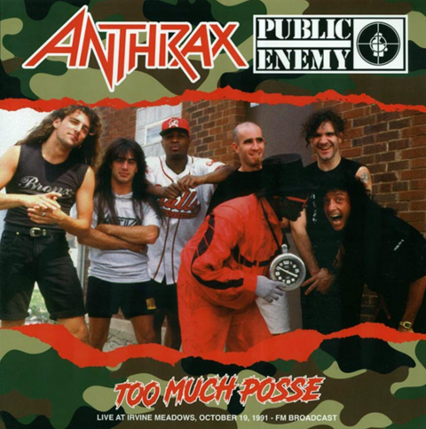 ANTHRAX + PUBLIC ENEMY - Too much posse: live (VINILO)