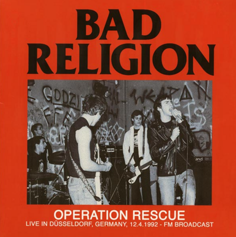 BAD RELIGION - Operation Rescue: live in Germany 1992 (VINILO)