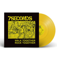 7 Seconds - Walk together rock together: Deluxe Edition (VINILO EP AMARILLO 12")