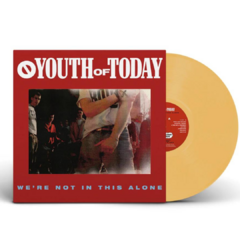 Youth of today - We´re not in this alone (VINILO LP COLOR MOSTAZA)