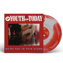 Youth of today - We´re not in this alone (VINILO LP COLOR ROJO Y BLANCO)