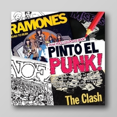 Pintó el punk - Para colorear (LIBRO)