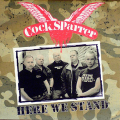 Cock Sparrer - Here we stand (VINILO LP COLOR)