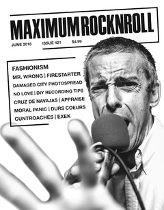 Maximum RocknRoll #421 Junio 2018 (fanzine) - comprar online