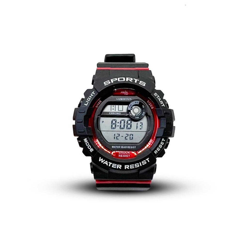 Reloj rojo con negro hotsell