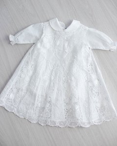 Vestido Batizado Especial de Renda Renascença