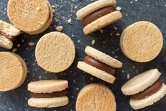 Alfajores rellenos con dulce de leche x 150g. - NaturalSur