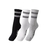 Medias Mid Socks X3 - Vlack