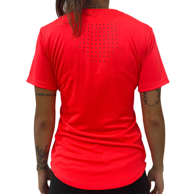 Remera Deportiva Mujer Precious Roja - Canterbury