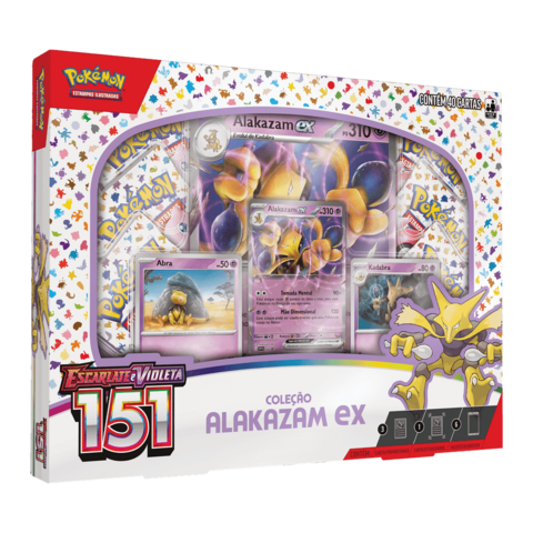 Pokemon 151 Collection Alakazam EX Box – Treehouse Toys