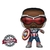 Funko Pop: Captain America (Falcon) #818 - The Falcon & The Winter Soldier (Year Of The Shield) (Special Edition)