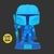 Funko Pop: The Mandalorian #345 (GITD) - Star Wars: The Mandalorian (Special Edition) - comprar online