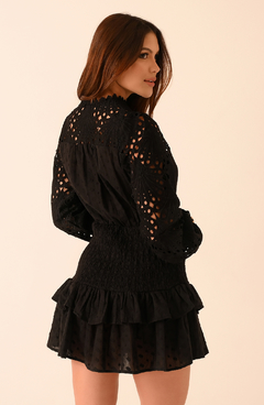 Vestido negro YOLANDA - comprar online