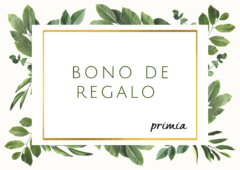 Bono regalo online PRIMIA