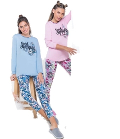Pijama Good Morning Rosa Piache Piu - comprar online