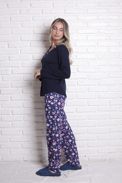 Pijama Flores Piache Piu - comprar online