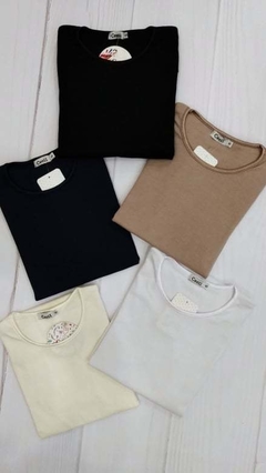 Camiseta Básica Algodón Colores Cecil - tienda online