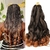 Cabelo Jumbo para trança com cachos nas pontas Boho 210g 60cm French Curls Braids na internet