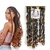 Cabelo Jumbo para trança com cachos nas pontas Boho 210g 60cm French Curls Braids