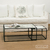 Mesas Dylan Black o White 100 Espejo Claudia Muebles