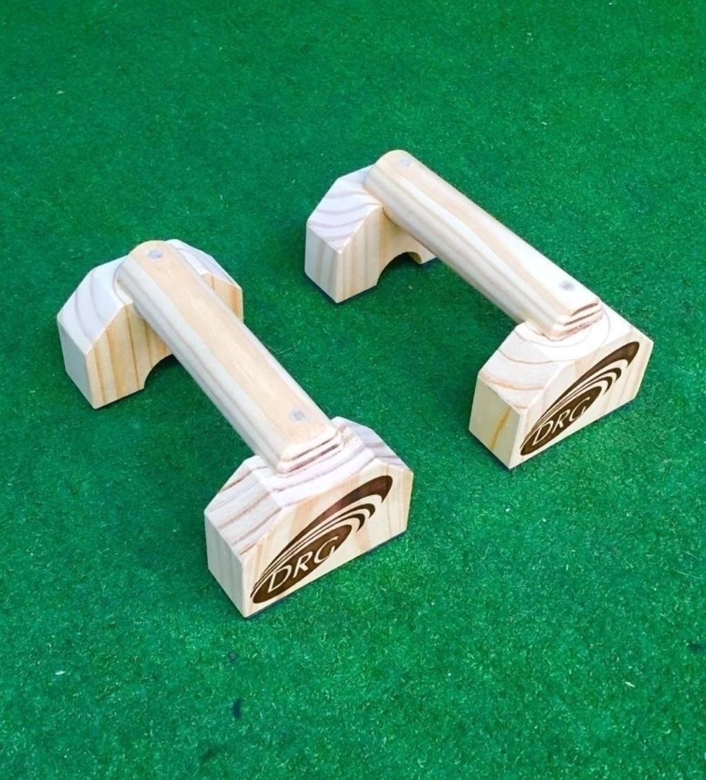 Push Up Madera Paralelas