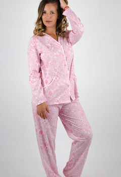 Pijama mangas largas estampado-Noralé (02922)