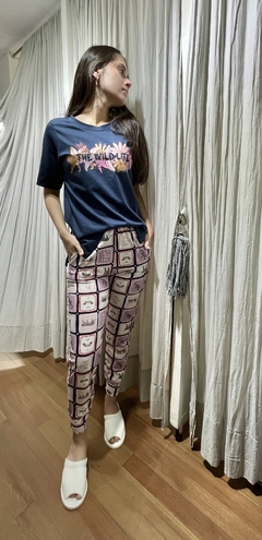 Pijama remera M/C y babucha-Woman (WO15233I24)