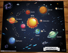LONA DIDÁCTICA ESPACIO · Personalizada en internet