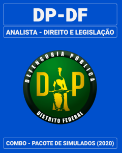 Combo Maratona - DP-DF - 06 Simulados Inéditos (Pacote 01 e 02) - Analista - Direito e Legislação - comprar online