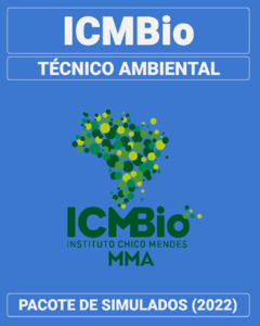 03 Simulados Inéditos - ICMBio - Técnico Ambiental + 01 Simulado Gratuito - comprar online