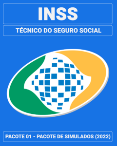 Pacote 01 - 04 Simulados Inéditos - INSS - Técnico do Seguro Social