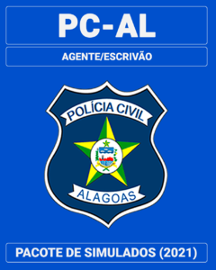 04 Simulados Inéditos - PC-AL - Agente/Escrivão + 01 Simulado Gratuito