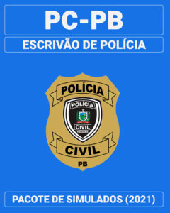 03 Simulados Inéditos - PC-PB - Escrivão de Polícia + 01 Simulado Gratuito - comprar online